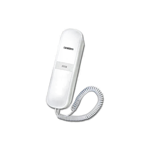 Uniden AS7101 Classic Trimline Telephone White