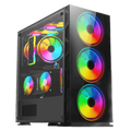 Board-X Case Bx6 Glass Acylic Side Rainbow Fan