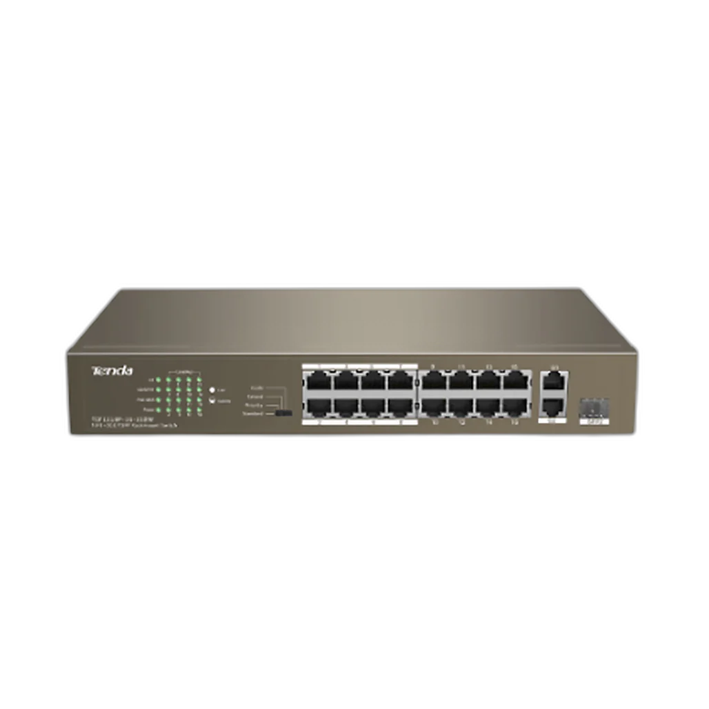 Tenda TEF1118P-16-150W 18-Port Smart PoE Switch