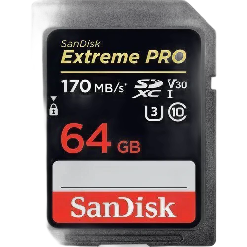 SanDisk 64GB Extreme PRO UHS-I SDXC Memory Card