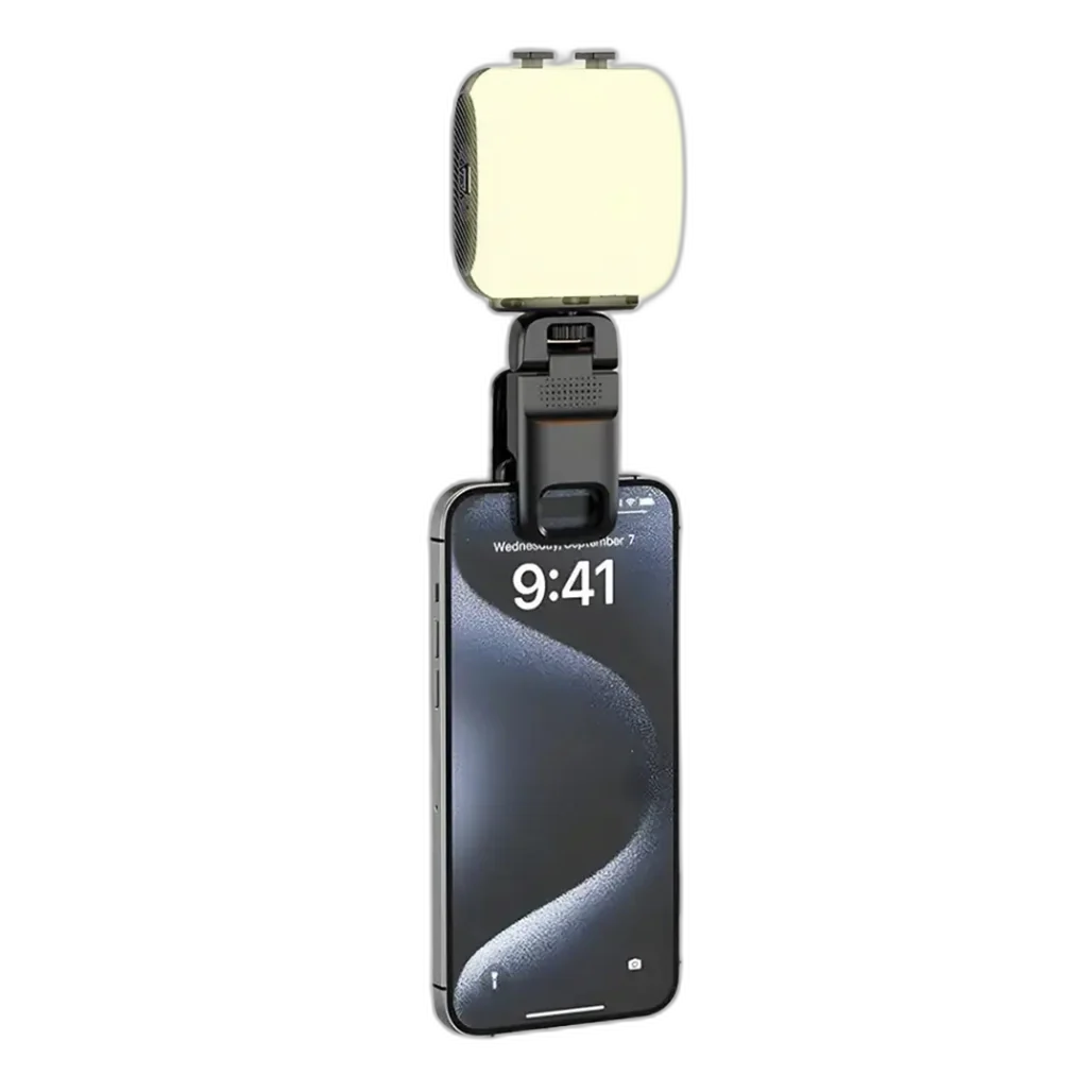 Porodo Lifestyle Clip-On Fill Light