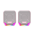 Fantech GS202 SONAR: USB Powered Gaming & Music Speaker with RGB Lighting Pink Sakura Edition