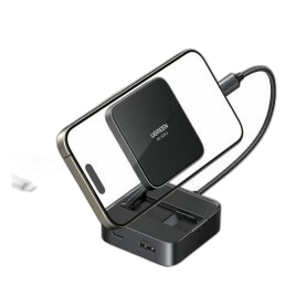 UGREEN 4-in-1 USB-C Hub – 4K@60Hz HDMI, 100W PD, Foldable Stand - CM801 35590