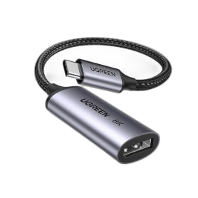 UGREEN USB-C Male to Display Port Female Braided Convertor Support 8k@60Hz, 4K@240Hz - CM654 15575