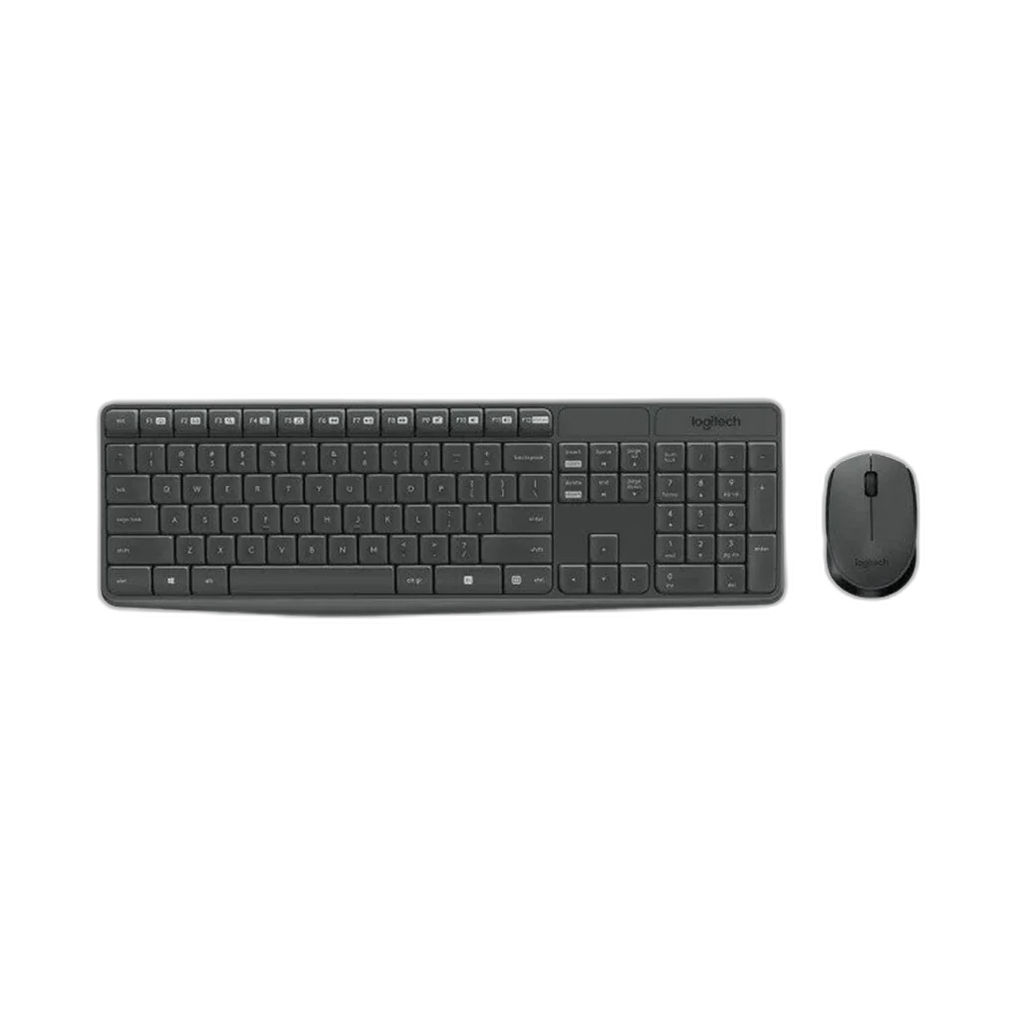 Logitech MK235 Wireless Keyboard And Mouse Combo Durable And Efficient Design