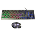 Jedel Keyboard Mouse Combo K590+ EN/AR Wired Gaming RGB