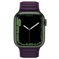 Apple Watch Leather Link Band 41mm – Dark Cherry (M/L)