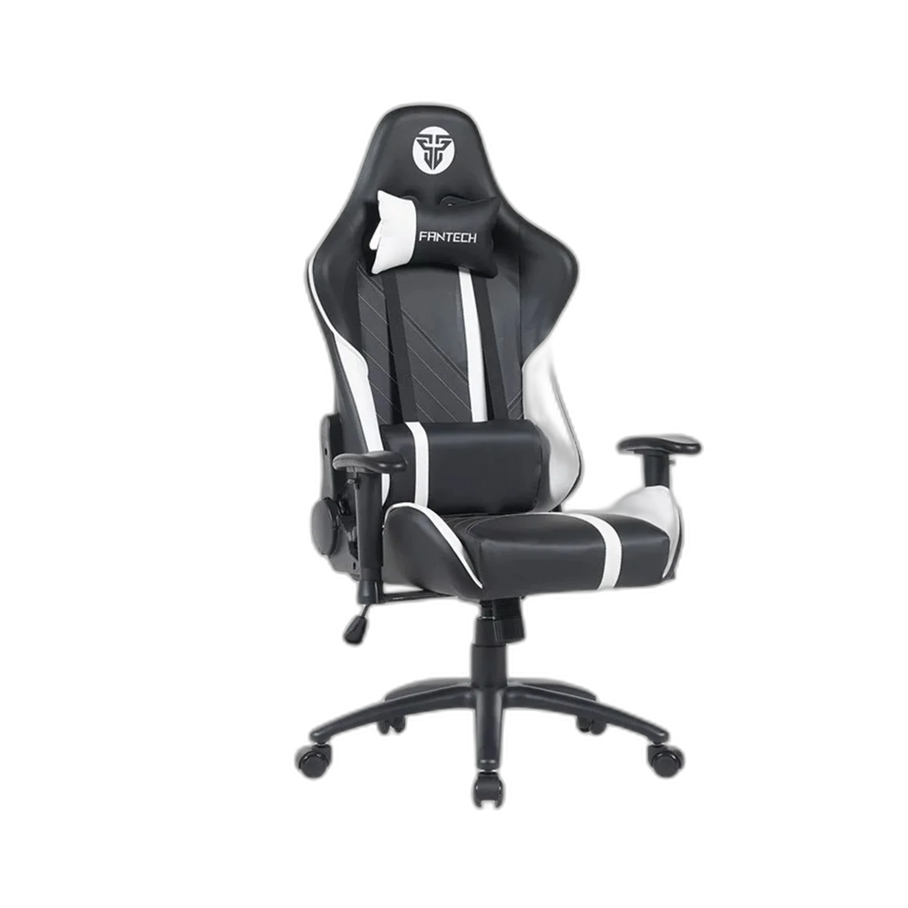 Fantech GC194 Ergonomic Gaming Chair with 2D Armrests, Extreme Stability Metal Base Blue