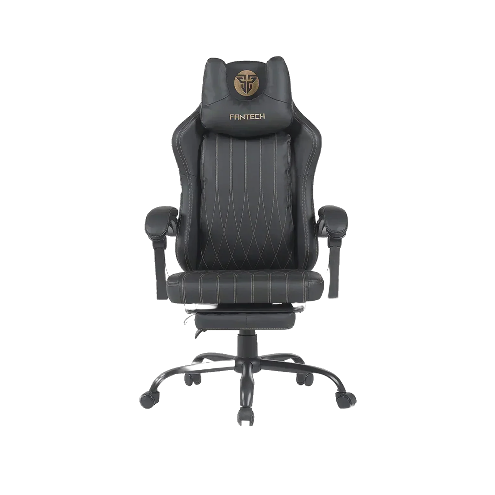 Fantech GC193 Gaming Chair with Adjustable Leg Rest Blue