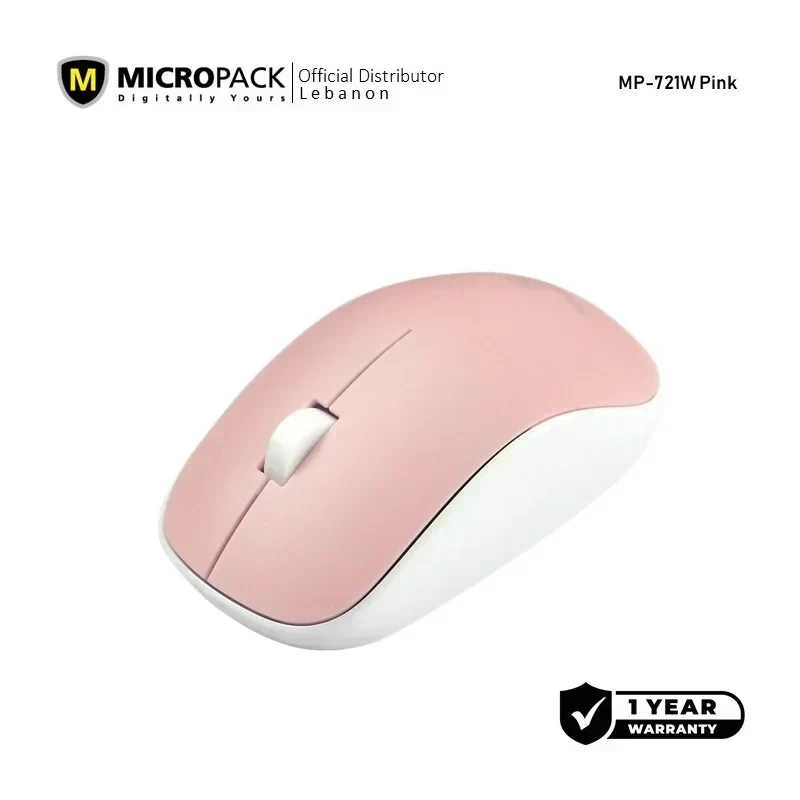 Micropack Speedy Slim M-721W Wireless Mouse, 1200DPI, Basic and Stylish Design