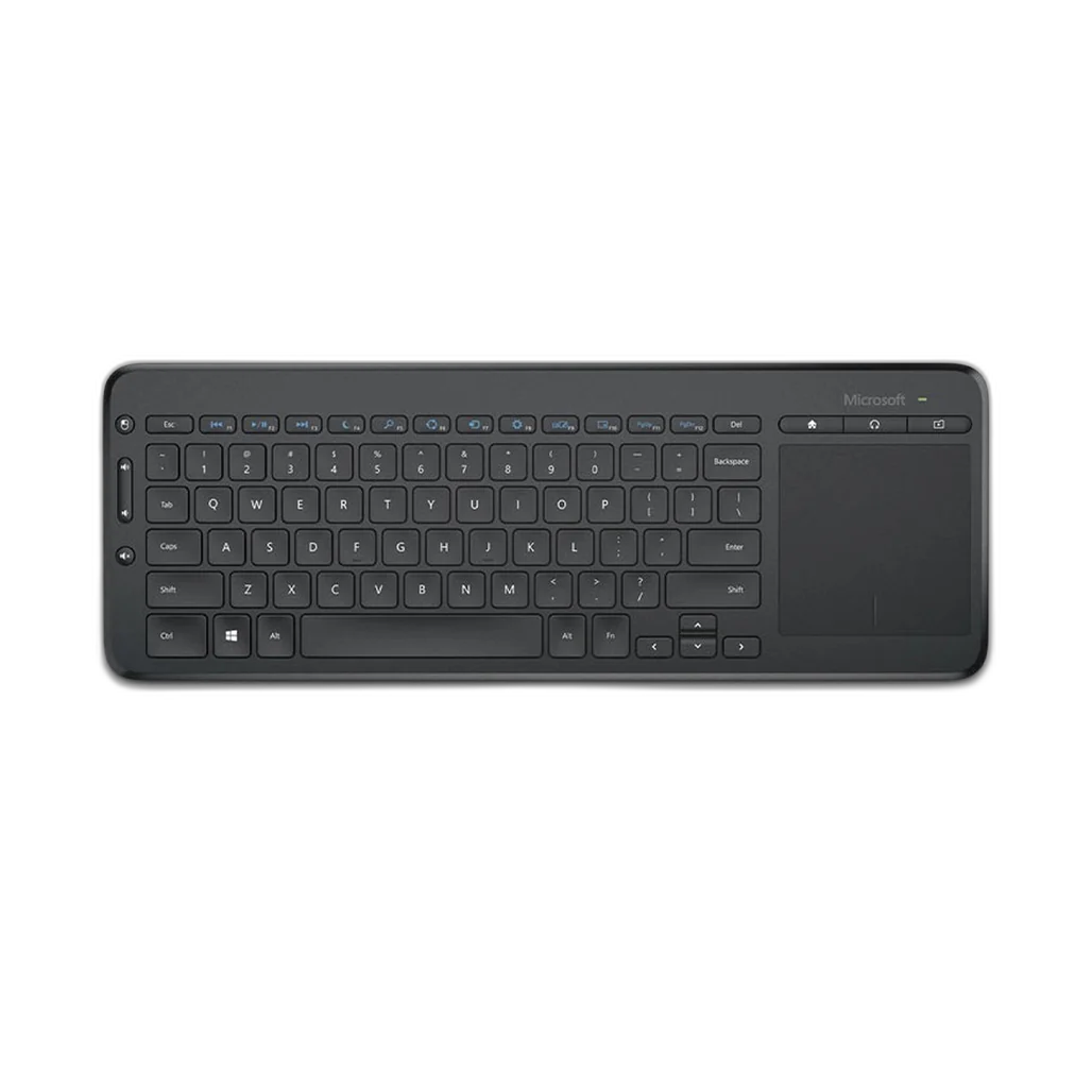 Microsoft Wireless AlO Media Keyboard with Built-in Touchpad