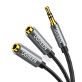 UGreen 10532 Headphone Splitter 2-Way Y 3.5mm Jack Aux Adapter
