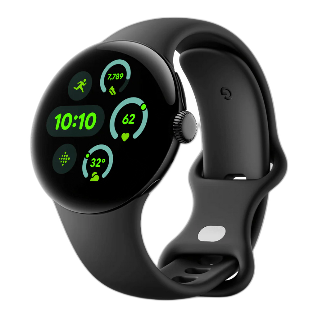 Google Pixel Watch 2 Matte Black/Obsidian Active Band