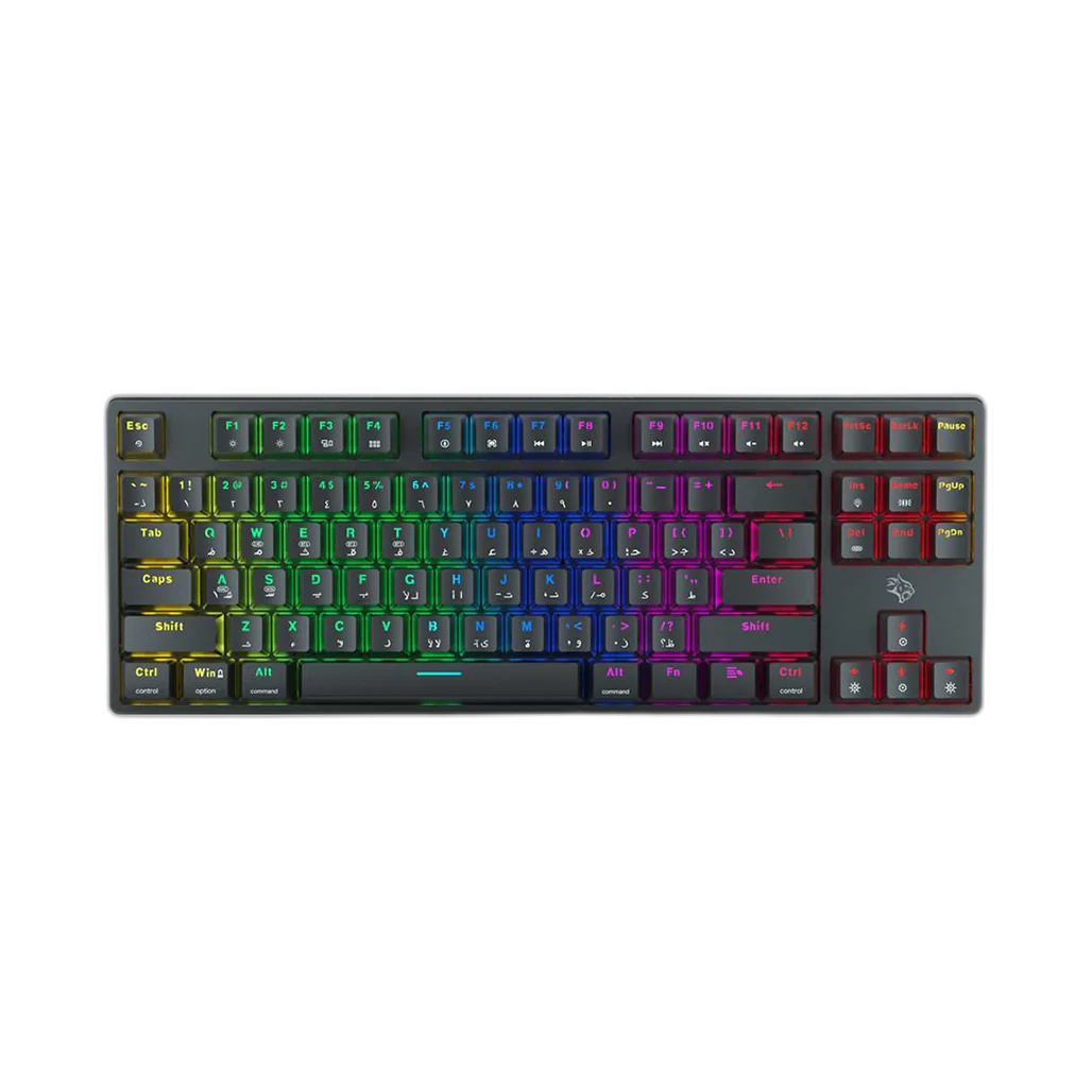 Porodo Gaming Mechanical Keyboard TKL Gateron - Red Switch