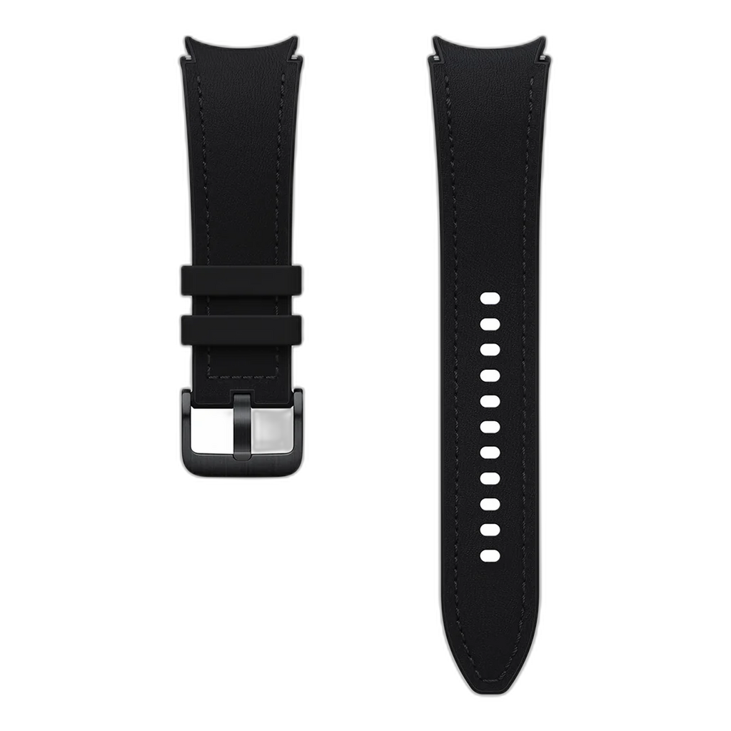 Samsung Galaxy Watch Hybrid Eco-Leather T-Buckle Band|Silver