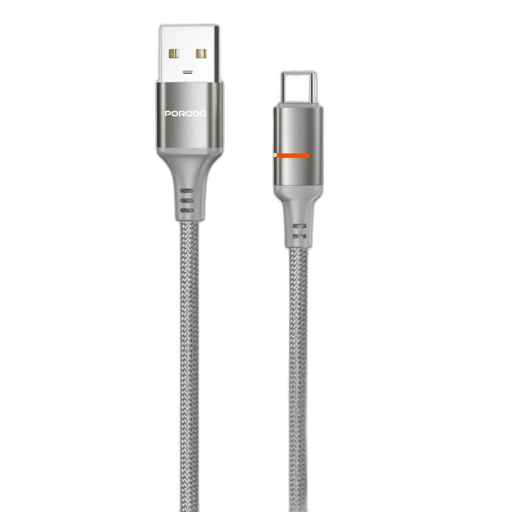Porodo USB-C to USB-C LED Light Cable