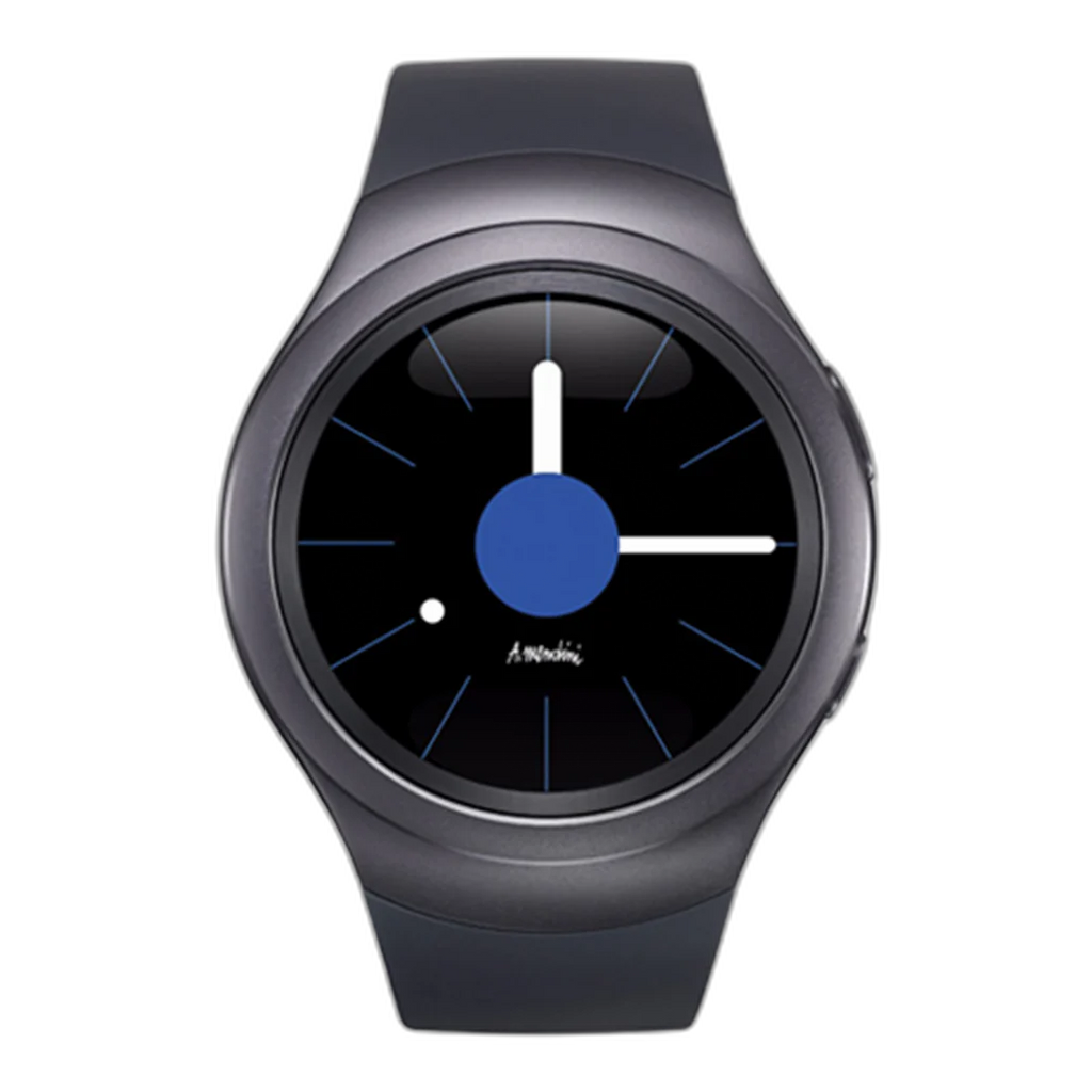 Samsung Galaxy Gear S2 - Smart Watch - Dark Gray