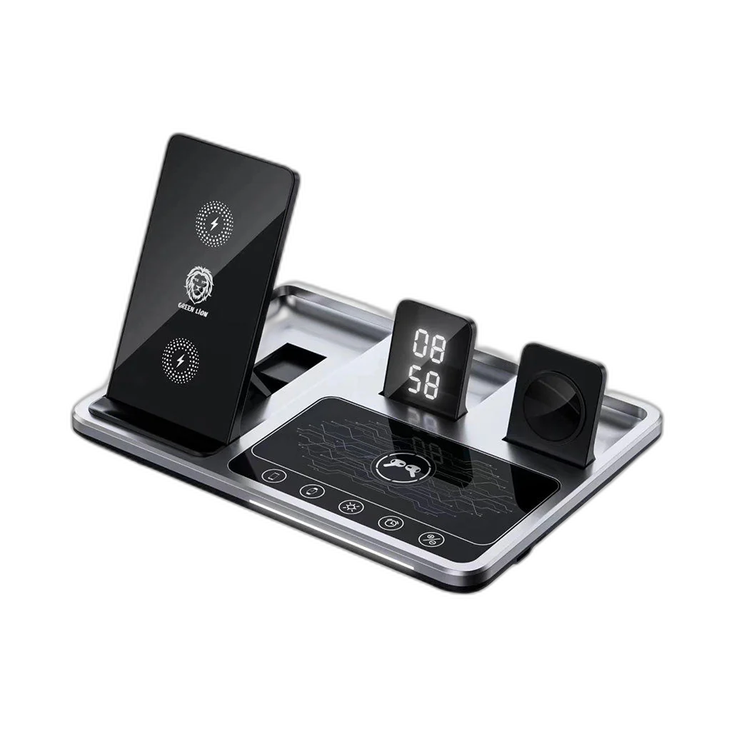 Green Lion 4 in 1 Wireless Charging Station