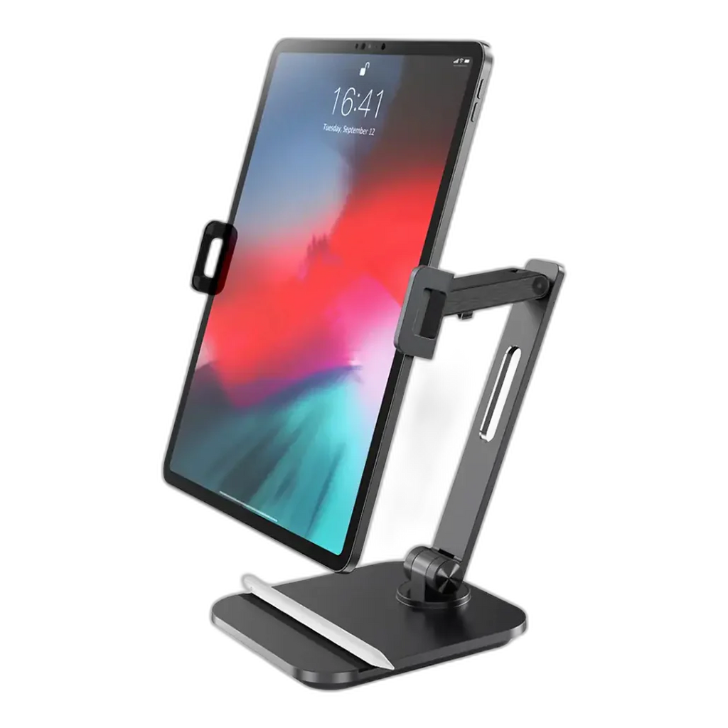 Powerology Smart-Clamp Phone & Tablet Mount - Black