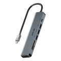 Green Lion 7-in-1 USB-C Hub Gray