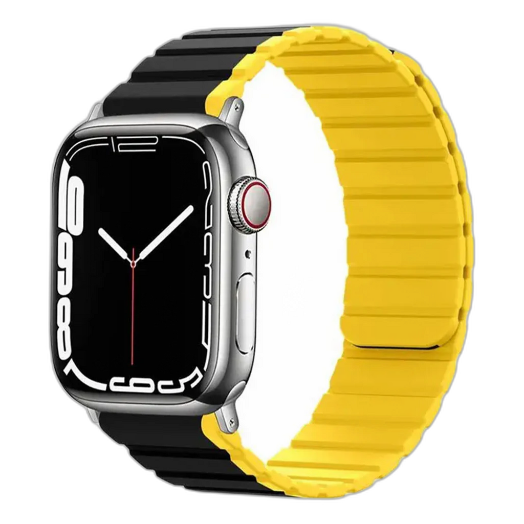 Green Lion 2-In-1 Silicone + Magnets Watch Strap