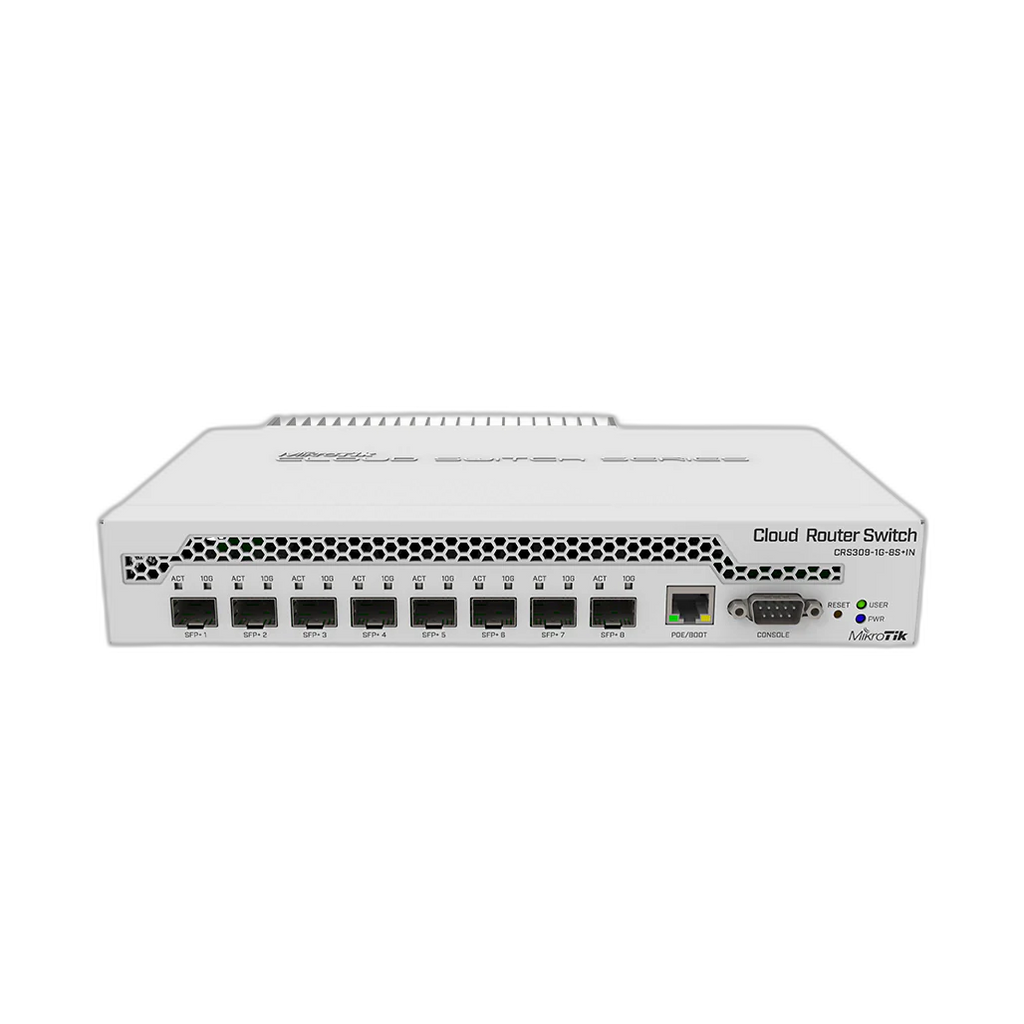 MikroTik CRS309-1G-8S+IN Desktop Switch
