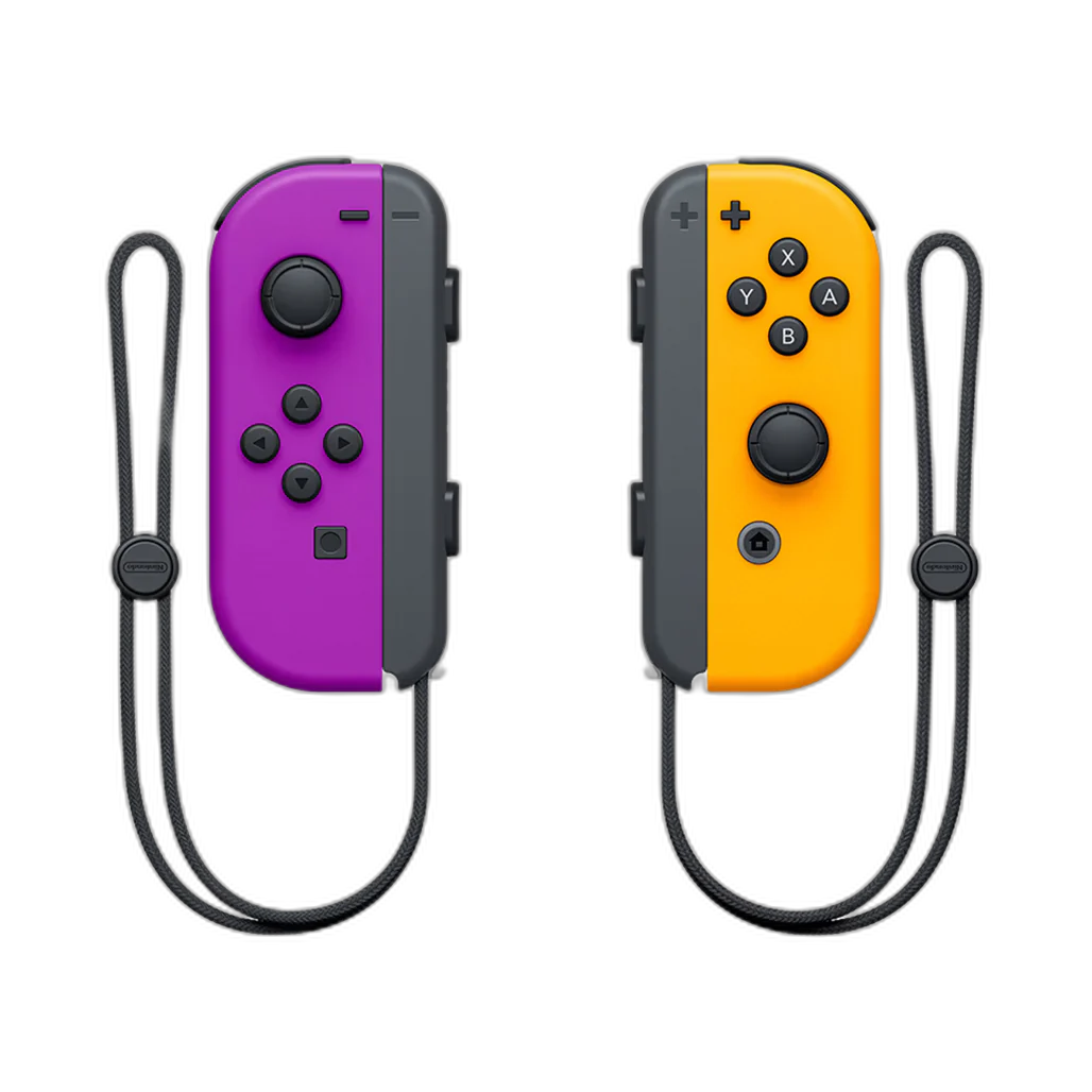 Nintendo Joy-Con (L/R) Neon Purple / Neon Orange