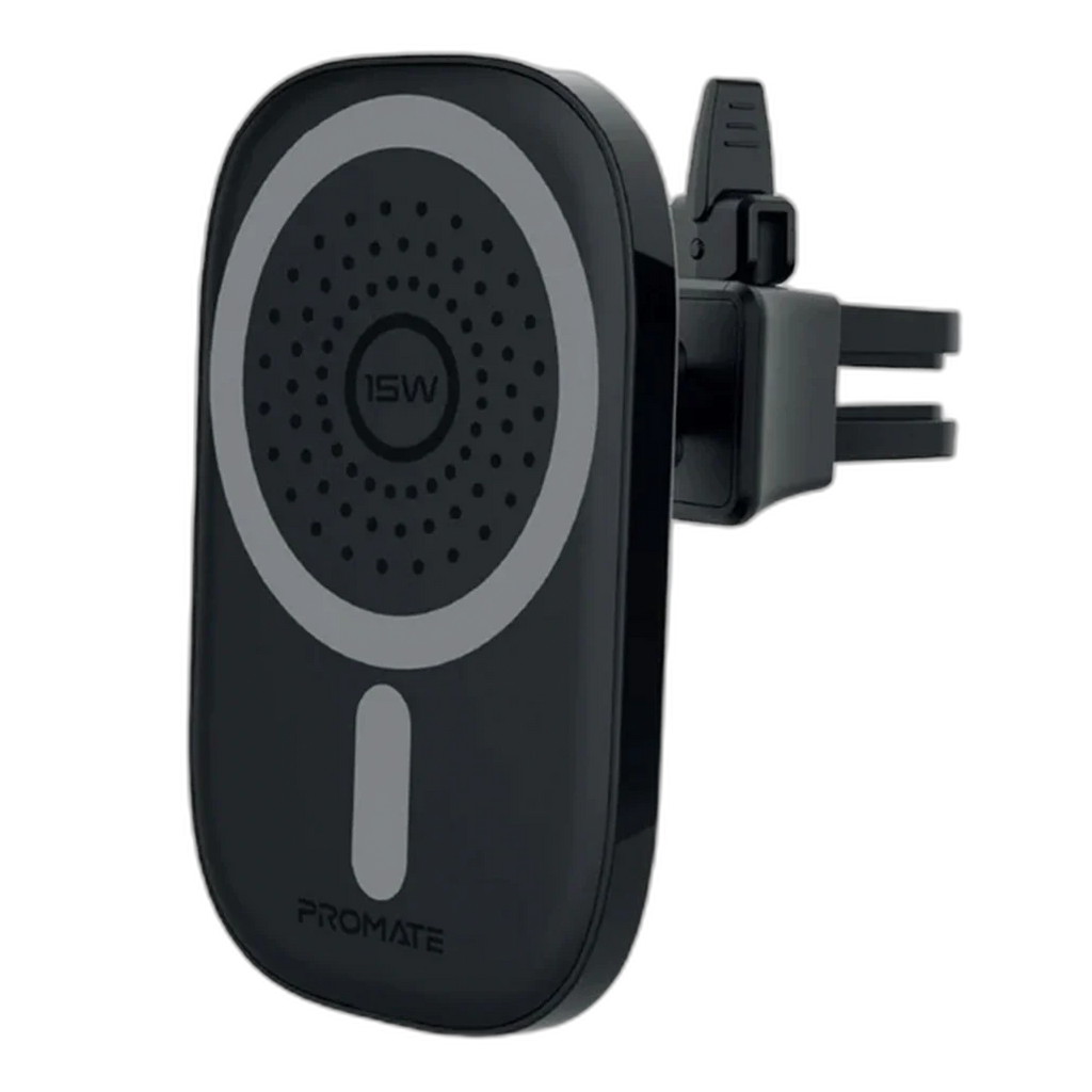 Promate VentMag-15W Wireless Charging Car Mount