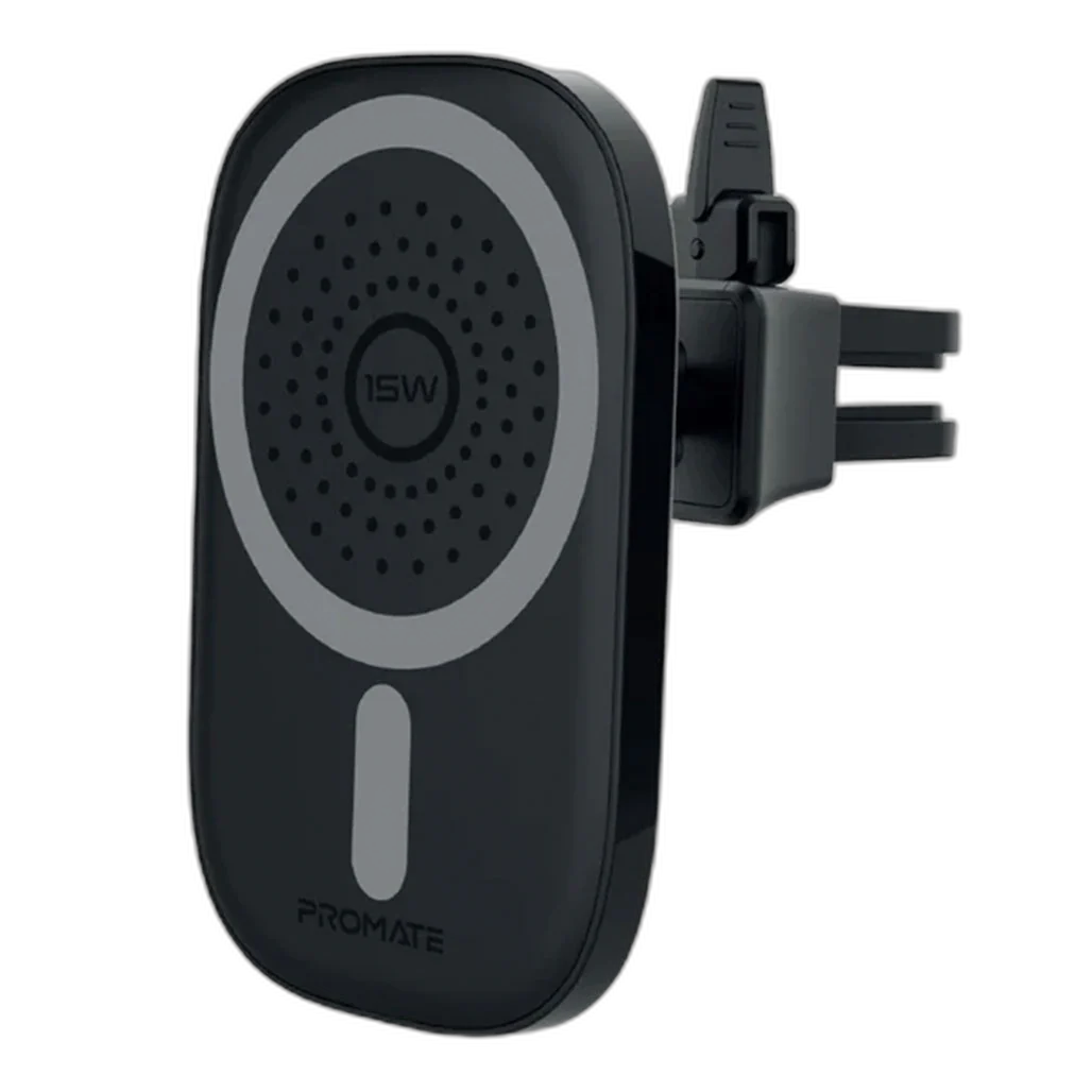 Promate VentMag-15W Wireless Charging Car Mount