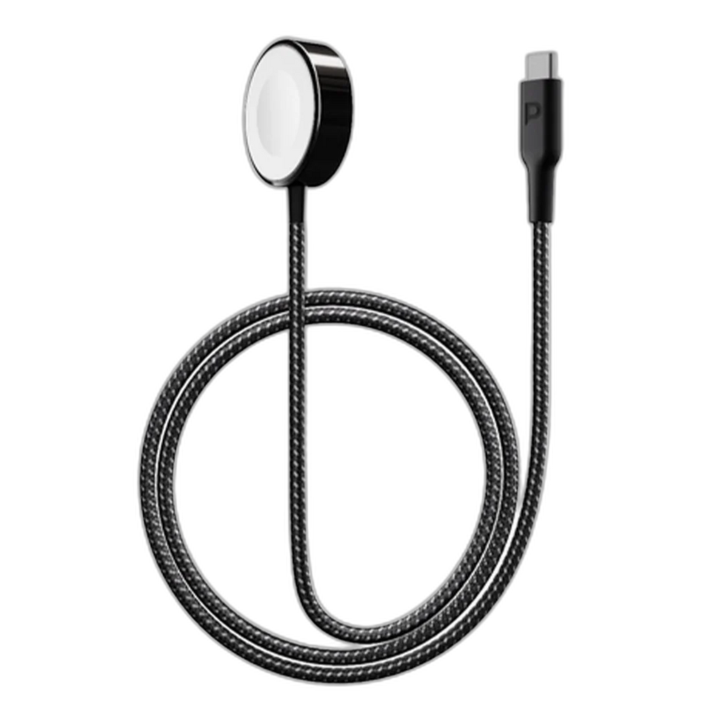 Powerology Braided Type-C Watch Charger 5W 1.2M/4ft
