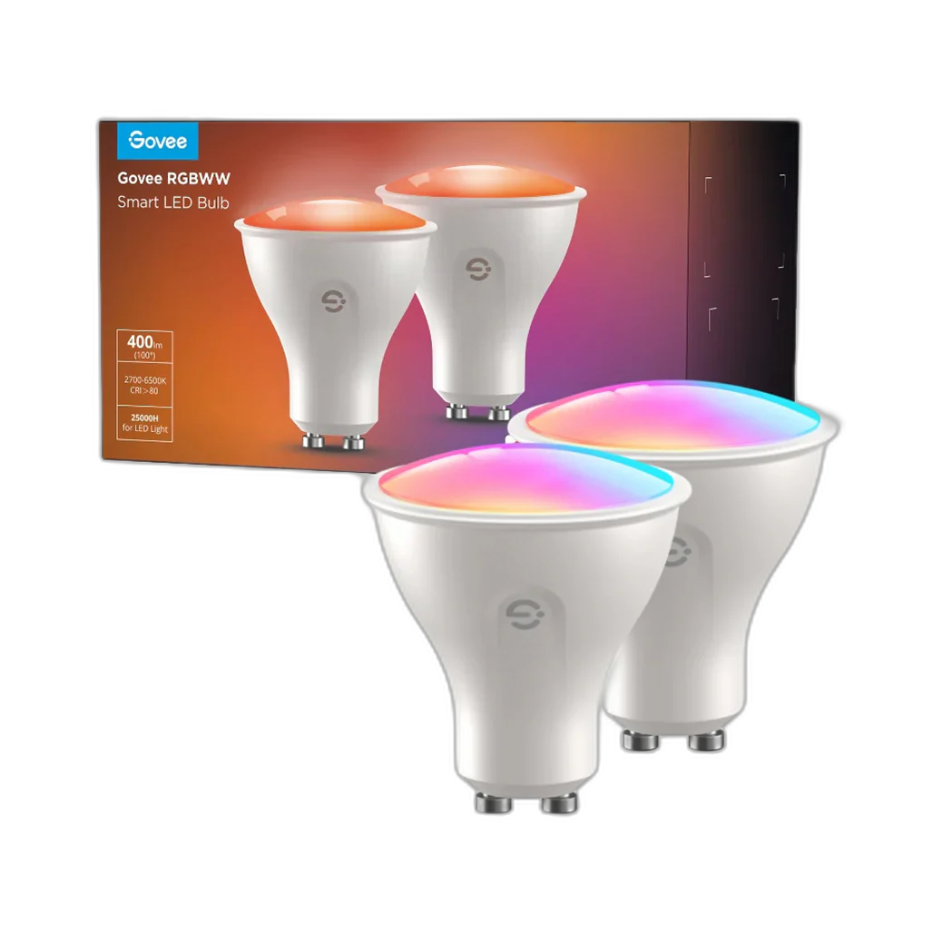 Govee RGBWW Smart Light Bulbs - 2 Pack
