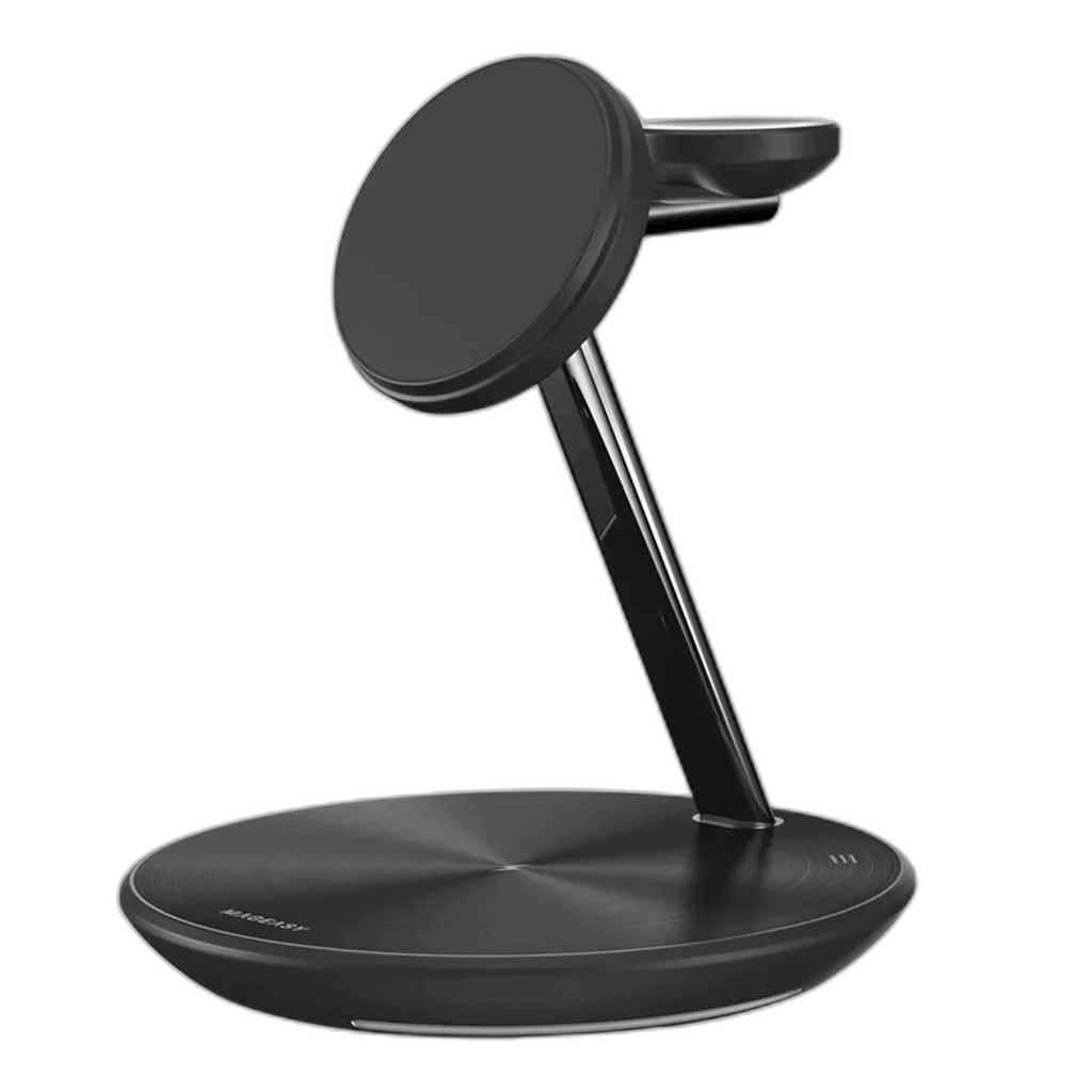 MagEasy PowerStation 5 in 1 Wireless Charging Stand - White