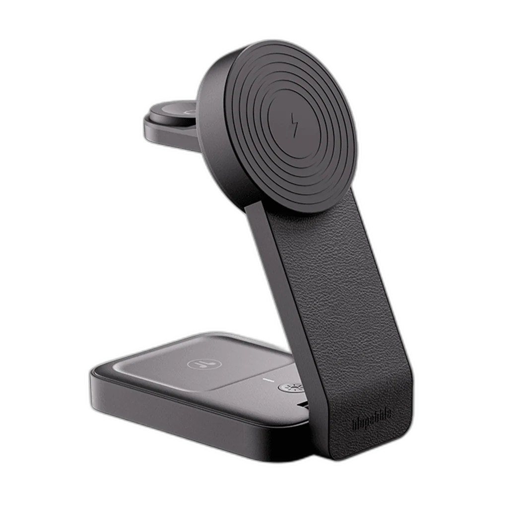 Blupebble 3 in 1 Qi2 Wireless Foldable MagSafe Charging Stand