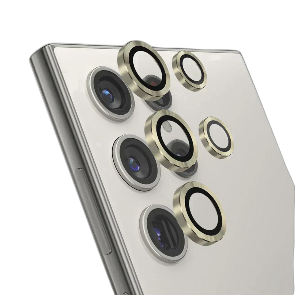 Green Lion S24 Ultra Camera Lens Armor - Yellow
