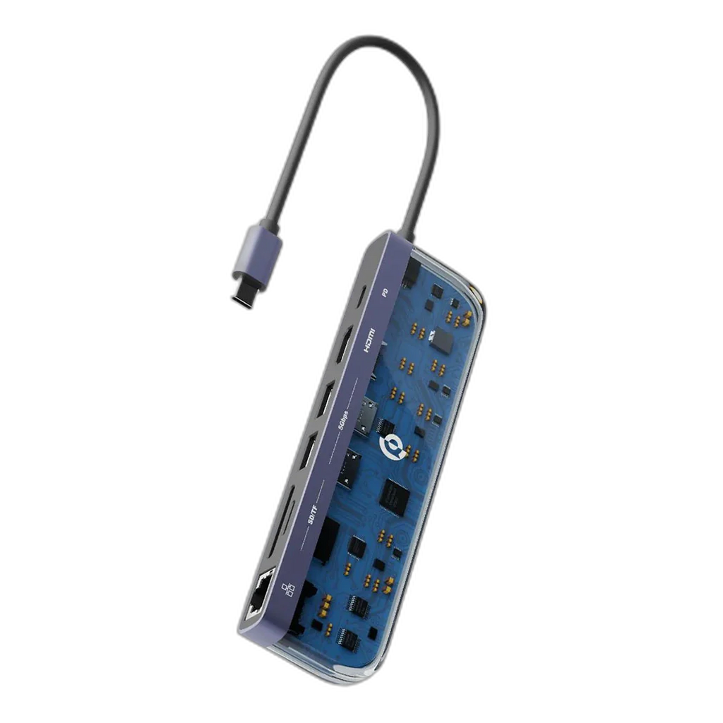 Powerology 7 in 1 Multi Hub Crystalline Series
