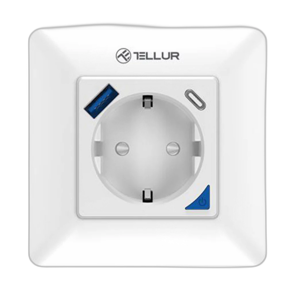 Tellur Smart WiFi Wall Plug | TLL331531