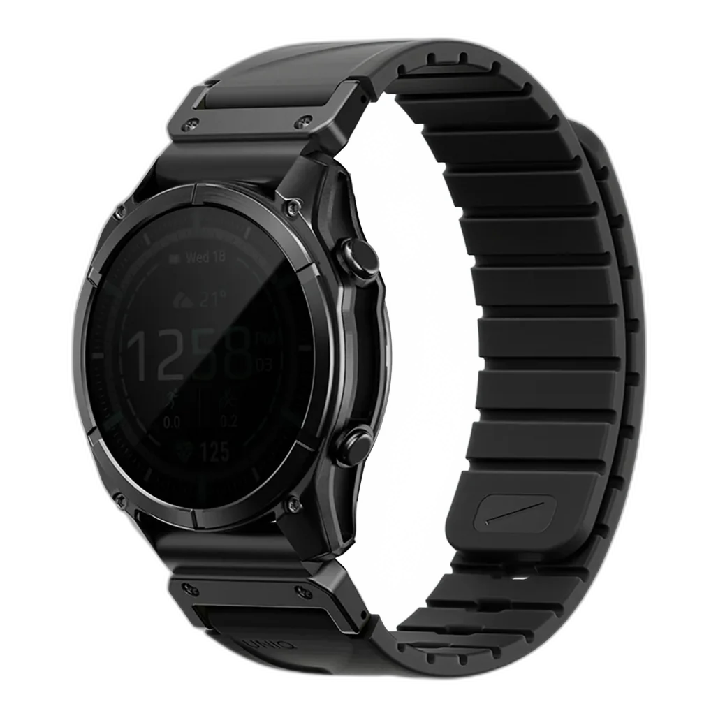 UNIQ Fluo - Garmin Dual-Secure Watch Band (22mm–26mm)