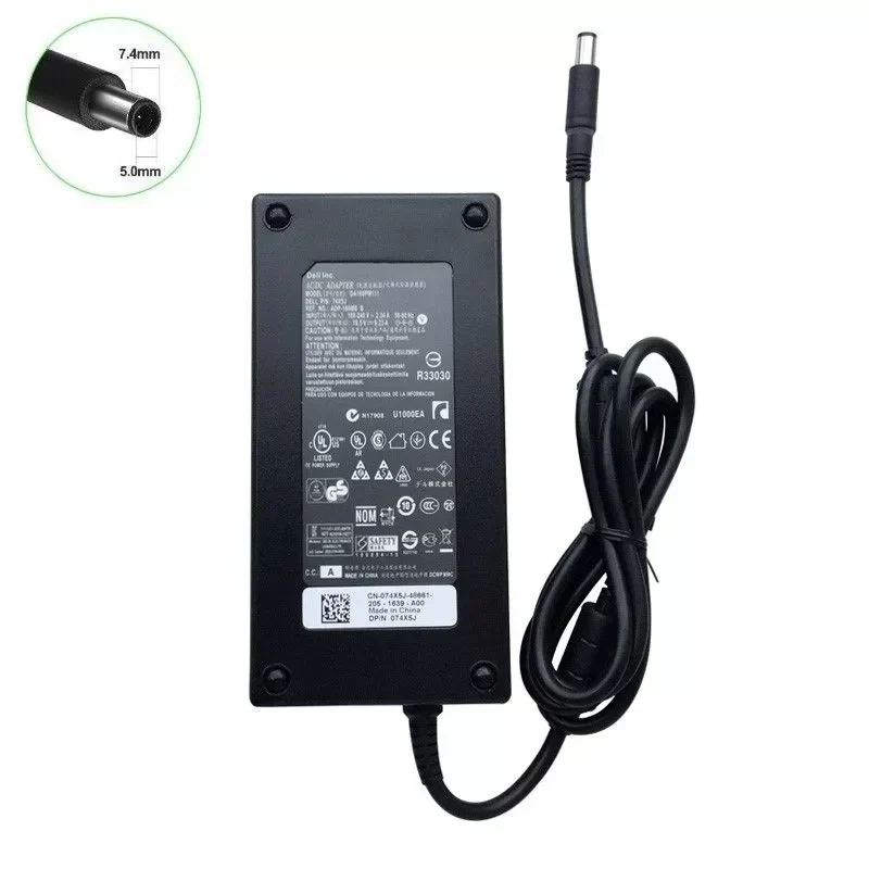 Original Adapter Charger Dell 19.5V 16.9A 330W 7.4x5.0mm