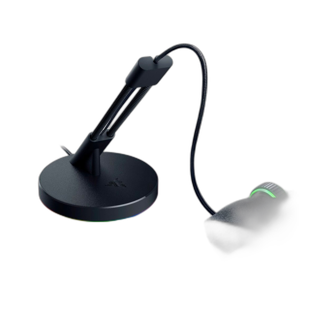 Razer-Bungee V3 Chroma Mouse Cord Management System with Chroma RGB - Black