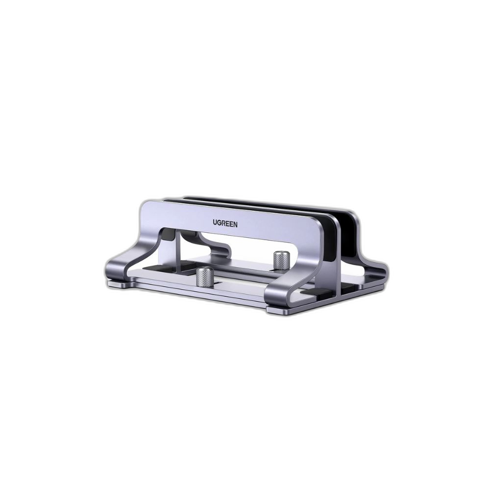 UGREEN Vertical Laptop Stand Holder Desk Dual Aluminum Dock Compatible