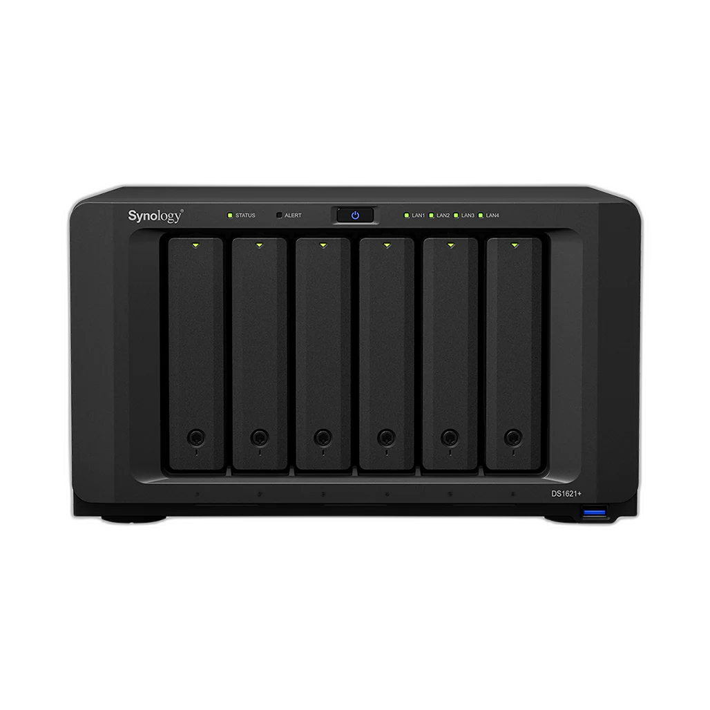 Synology DiskStation DS1621+ 6-Bay NAS Enclosure