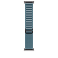49mm Light Blue Alpine Loop - Large - Black Titanium Finish