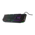 Porodo Gaming Mechanical Gaming Keyboard Ultra With Rainbow Lighting And Aluminum Panel