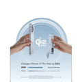 Ugreen MagFlow 10000mAh Wireless Power Bank with Qi2 25W Certified Fast Charging & Magnetic MagSafe Compatibility - PB773 65958B