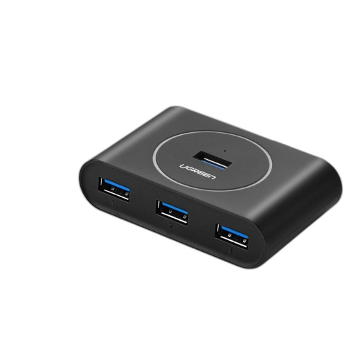 UGREEN USB 3.0 to 4- Port USB 3.0 Hub, with Power Port, Stable Transmission, 1M Cable, Data Transfer up to 5 Gbps - CR113 20291