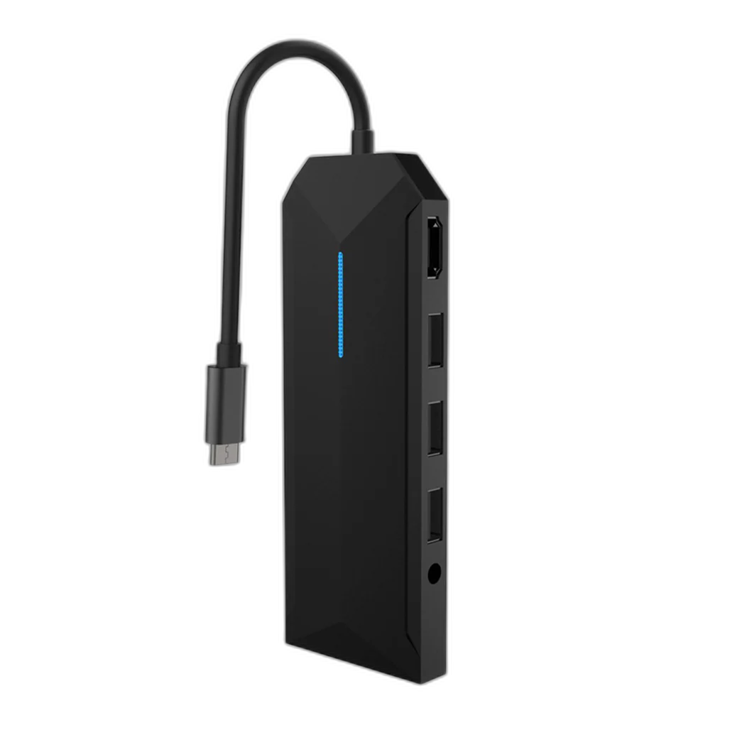 Porodo Gaming 9in1 USB-C HUB - 4K Gamers Edition | PDX526