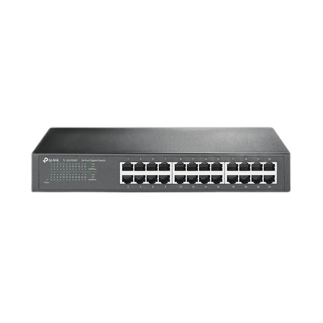 TP-Link TL-SG1024D 24 Ports Gigabit Rackmount Network Switch