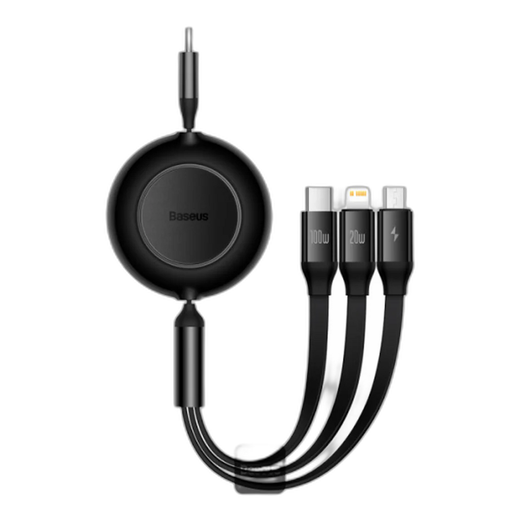 Baseus Bright Mirror 2 Series Retractable 3-in-1 Cable