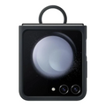 Samsung Galaxy Z Flip5 Silicone Case with Ring, Indigo Blue