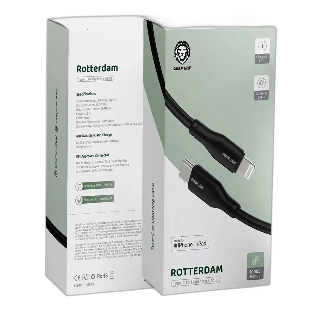 Green Lion Rotterdam Type-C To Lightning